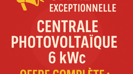 CENTRALE PHOTOVOLTAIQUE 6KW